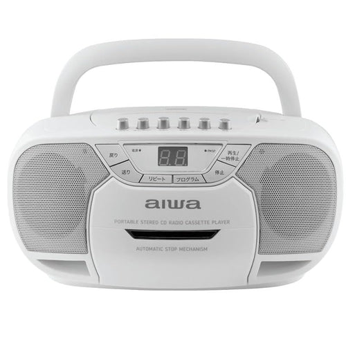 Radio And Boombox Aiwa Cd Fm Crc2 Gaa5-Crc0002 Wh 1