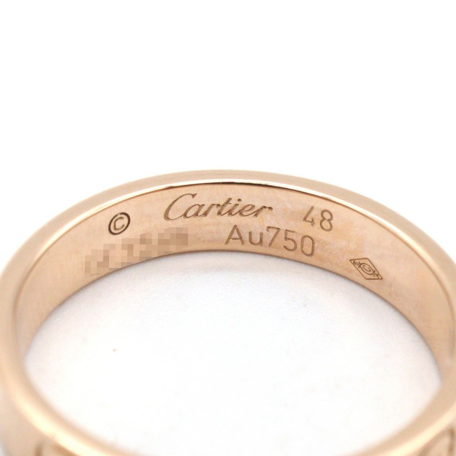 Cartier Ring K18Pg Used A