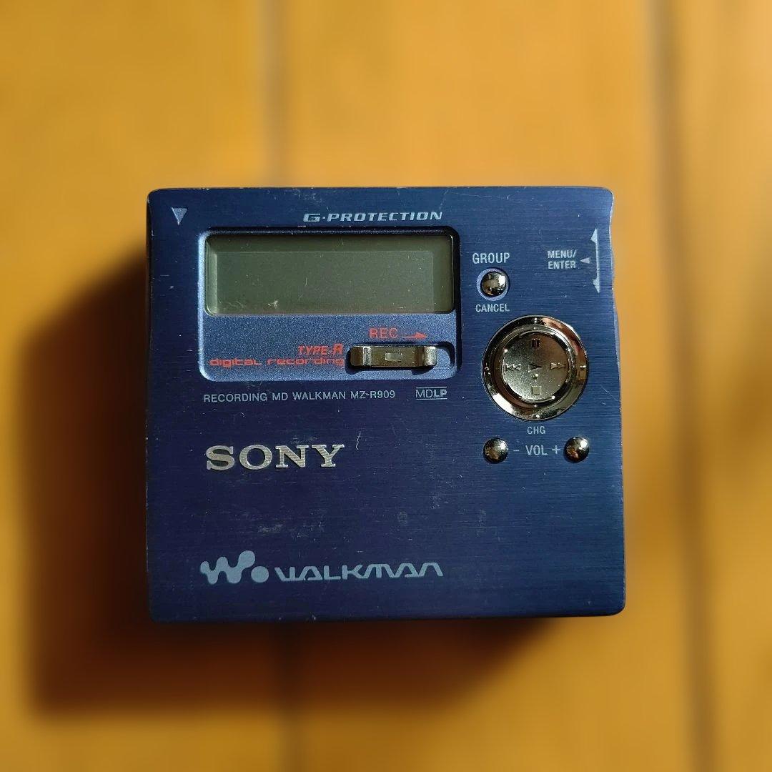 Sony Portable Md Player Md-R909