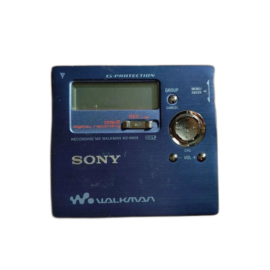 Sony Portable Md Player Md-R909