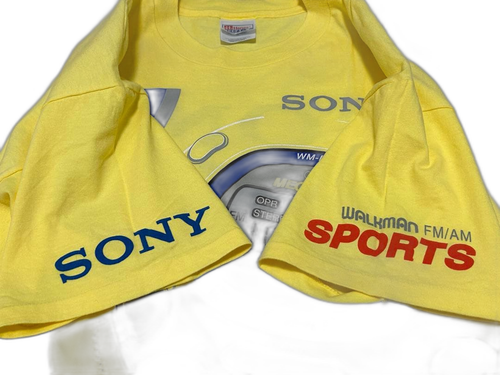 Sony T -Shirt 90S Vintage Sports Walkman Xl