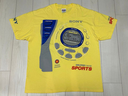 Sony T -Shirt 90S Vintage Sports Walkman Xl
