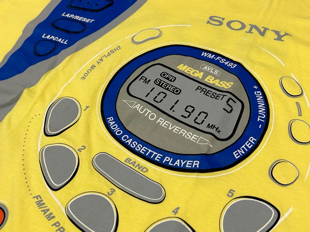 Sony T -Shirt 90S Vintage Sports Walkman Xl