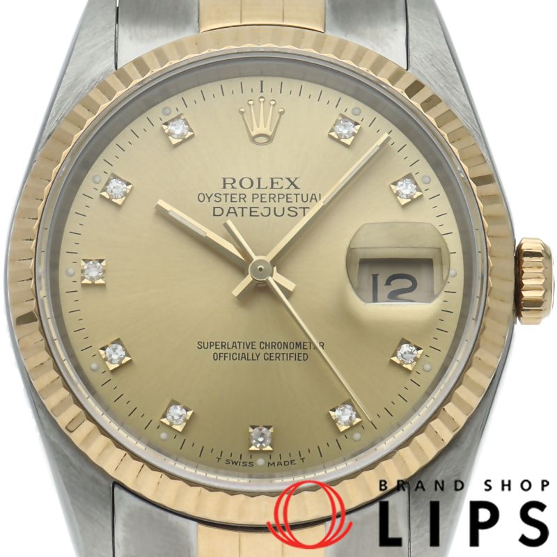 Rolex Others 10P 16233G(X) K18Yg/Ss