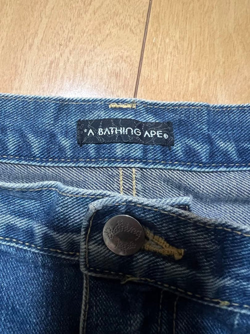 A Bathing Ape Straight Jeans