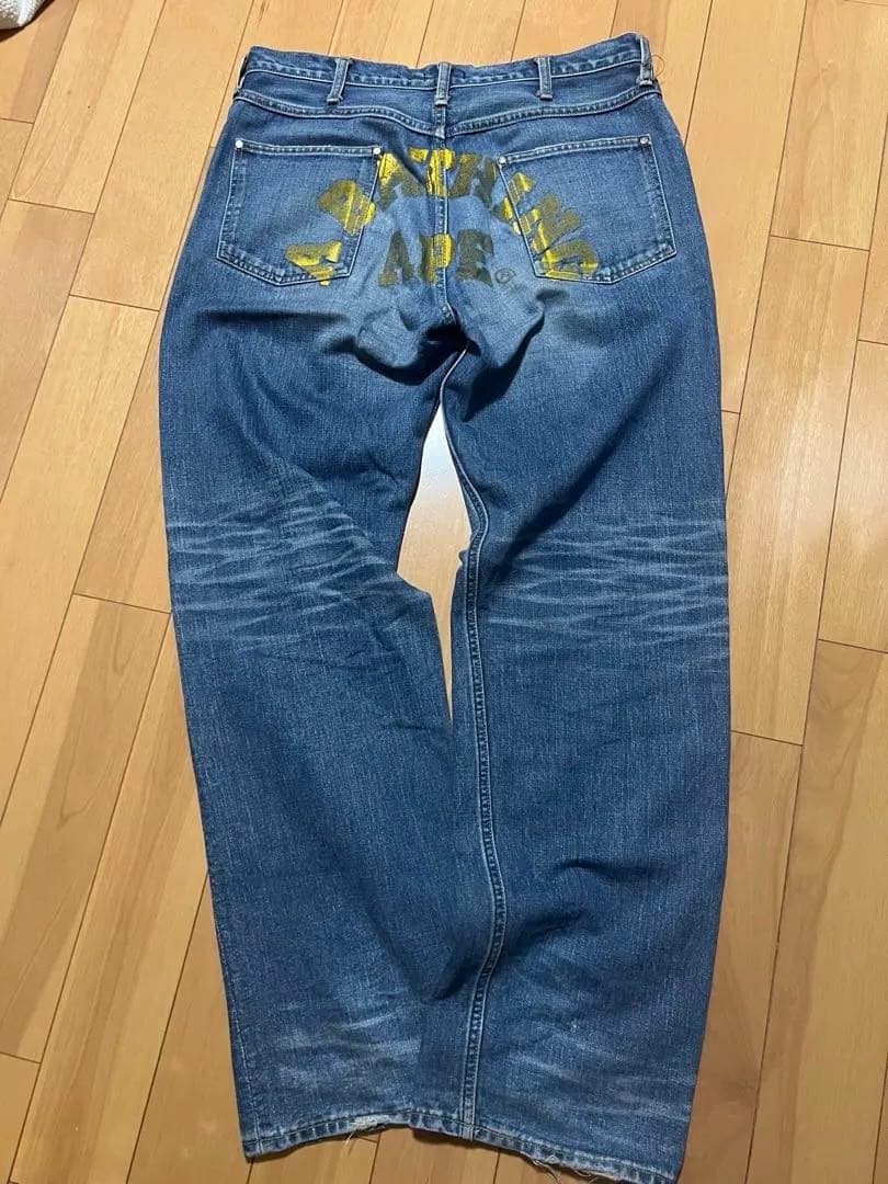 A Bathing Ape Straight Jeans