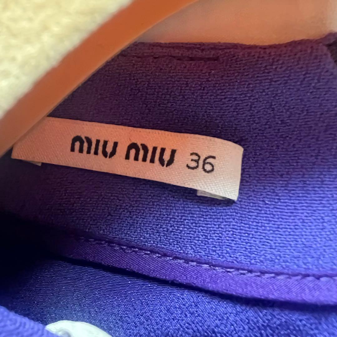 Miu Long-Sleeve Three-Quarter-Sleeve 36 S