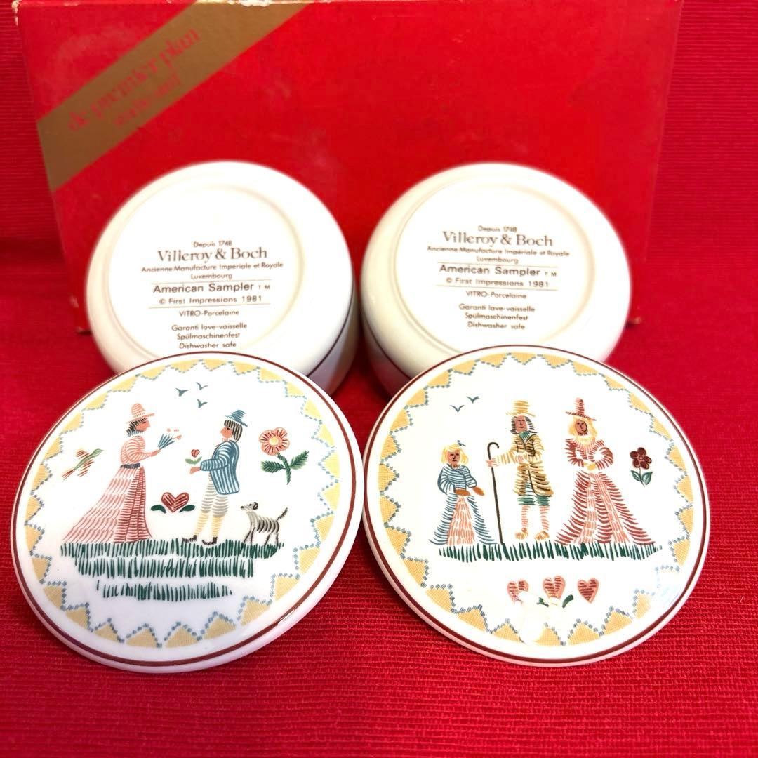 Villeroy&Boch Confectionery Container Candy Boxes Villeroy Boch American Sampler
