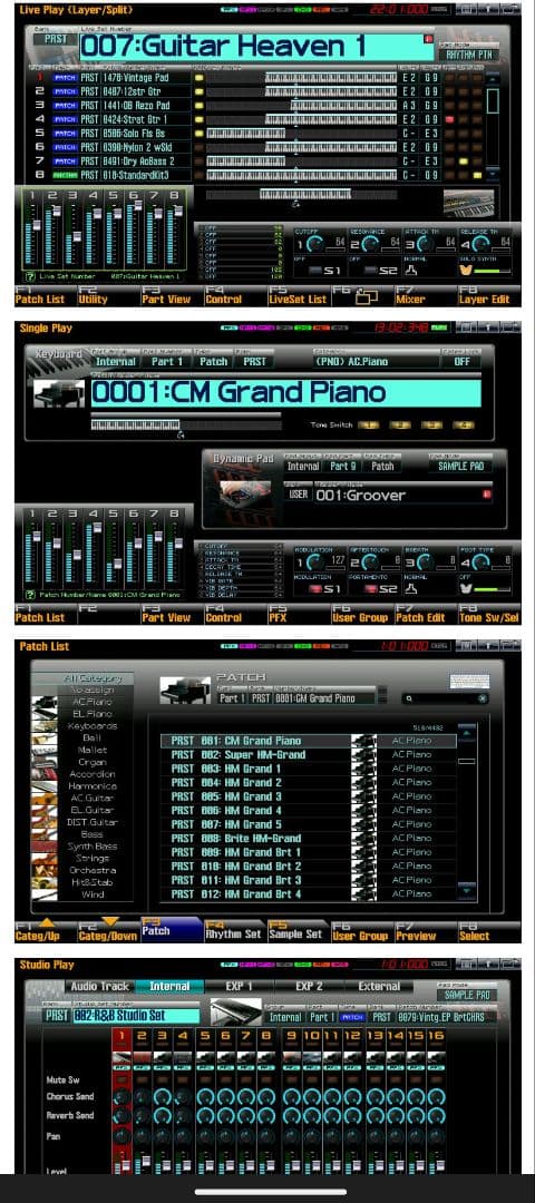 Roland Analog Synthesizer 2026 Fantom G8 88