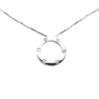 Cartier Necklace 3P B7014600 K18Wg 750 228-77046