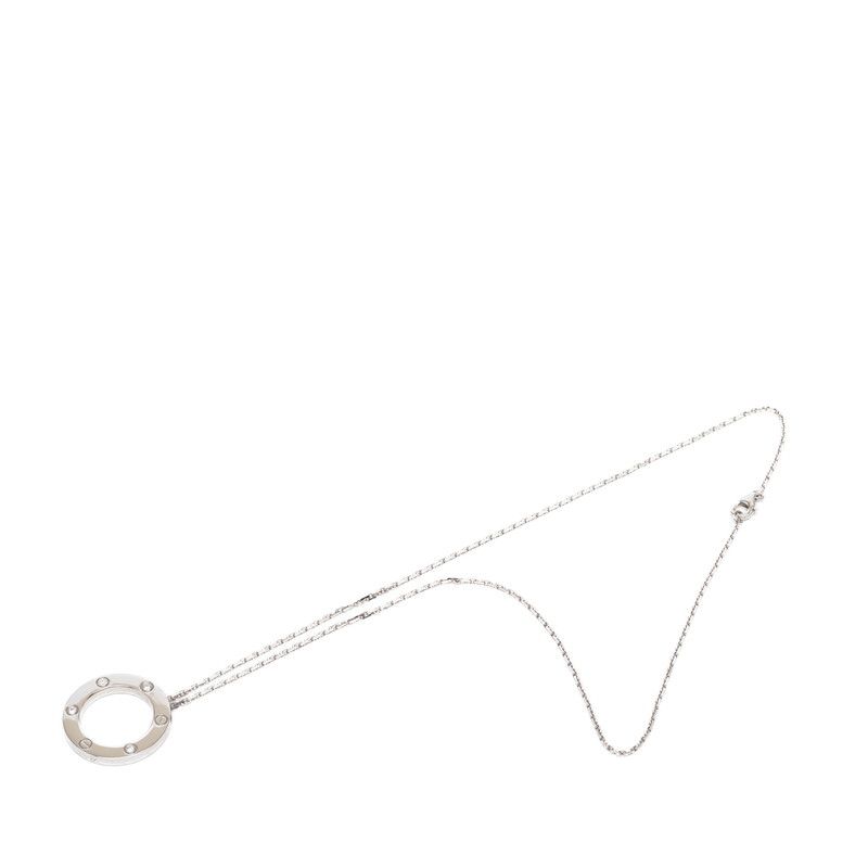 Cartier Necklace 3P B7014600 K18Wg 750 228-77046