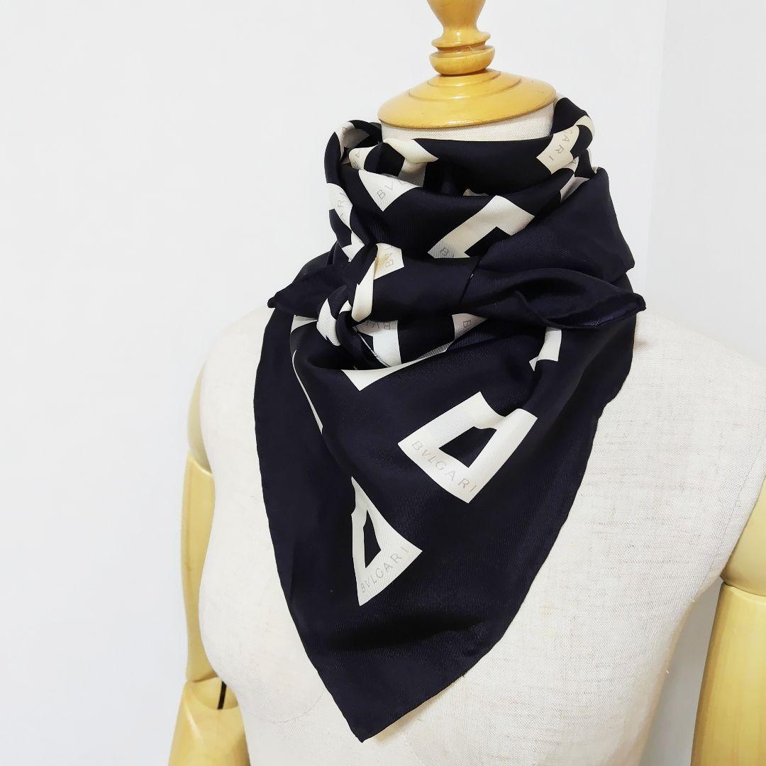 Bvlgari Bandanas Thin Scarves 100%