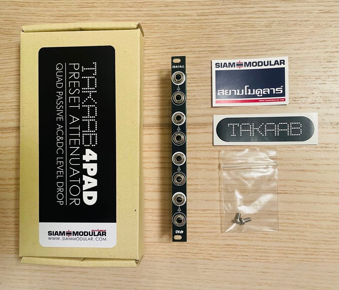 Modular Synthesizer Takaab 4Pad