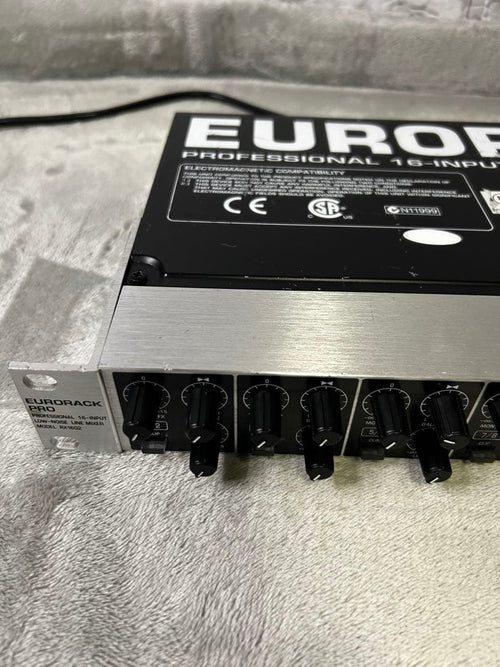 Behringer Analog Mixers Rx1602 Eurorack Pro