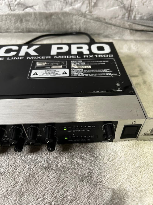 Behringer Analog Mixers Rx1602 Eurorack Pro