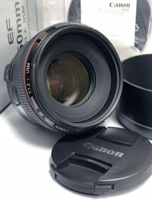 Canon Prime Lenses Ef F/1.2L Usm