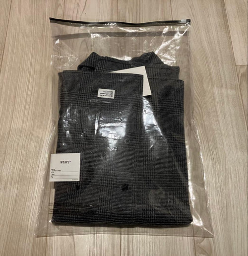 Wtaps Others Crumb Ls Poly. Tweed. Textile Grey