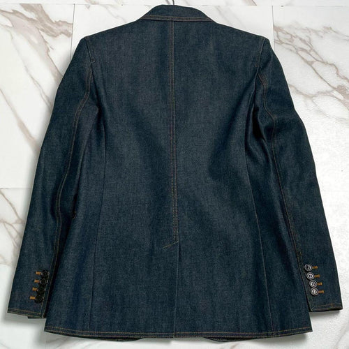 Saint Laurent Denim Jackets Coveralls Paris 22Ss Jacket