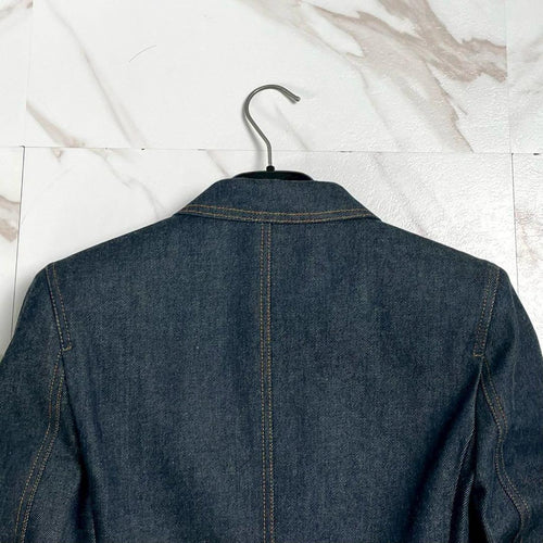 Saint Laurent Denim Jackets Coveralls Paris 22Ss Jacket