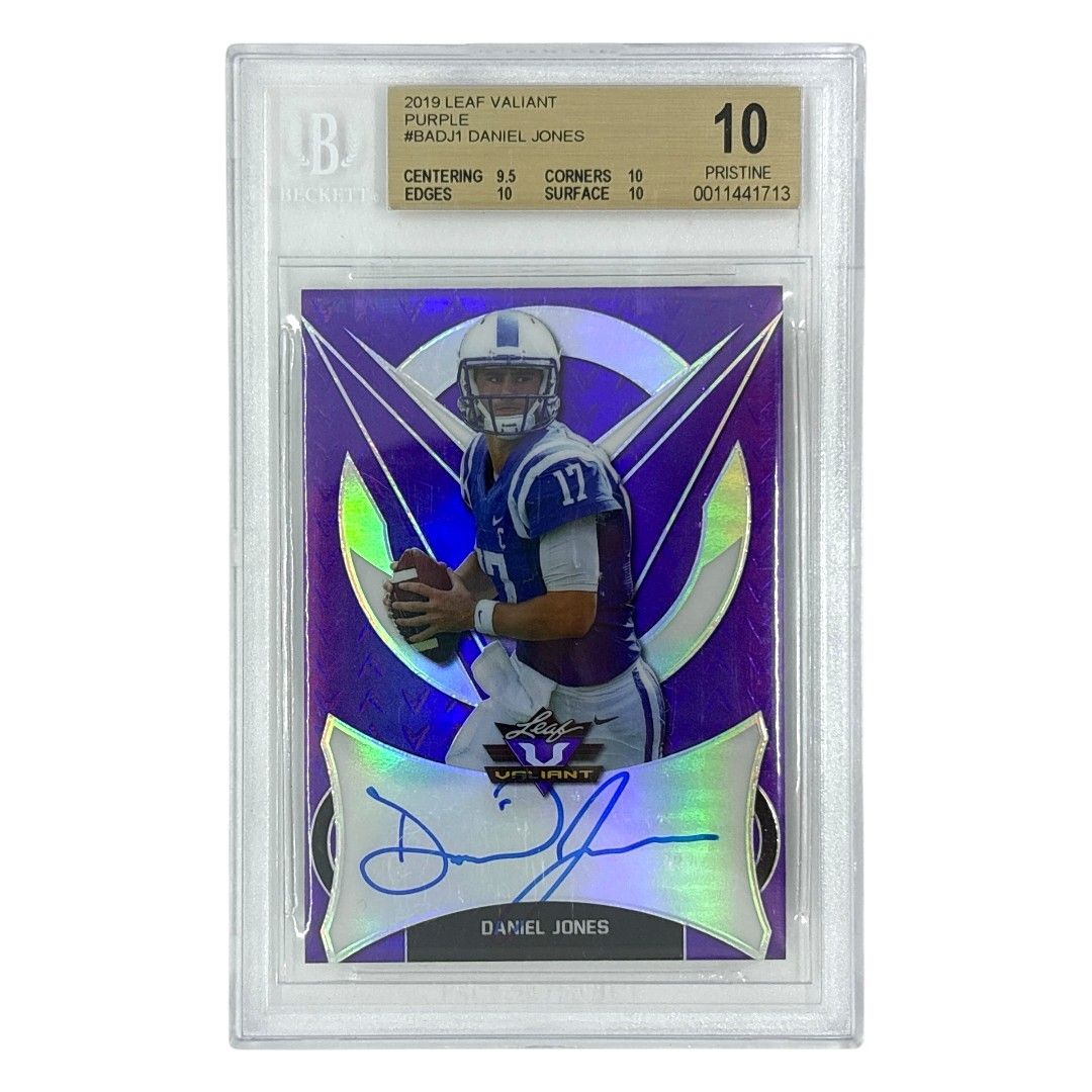 Nfl Leaf Valiant Daniel Jones 20/20 #Ba-Dj1 It1
