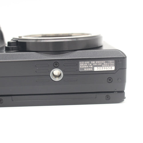 Sony Mirrorless Interchangeable Lips 1094 6100 Ilce-6100 B Js129-02002