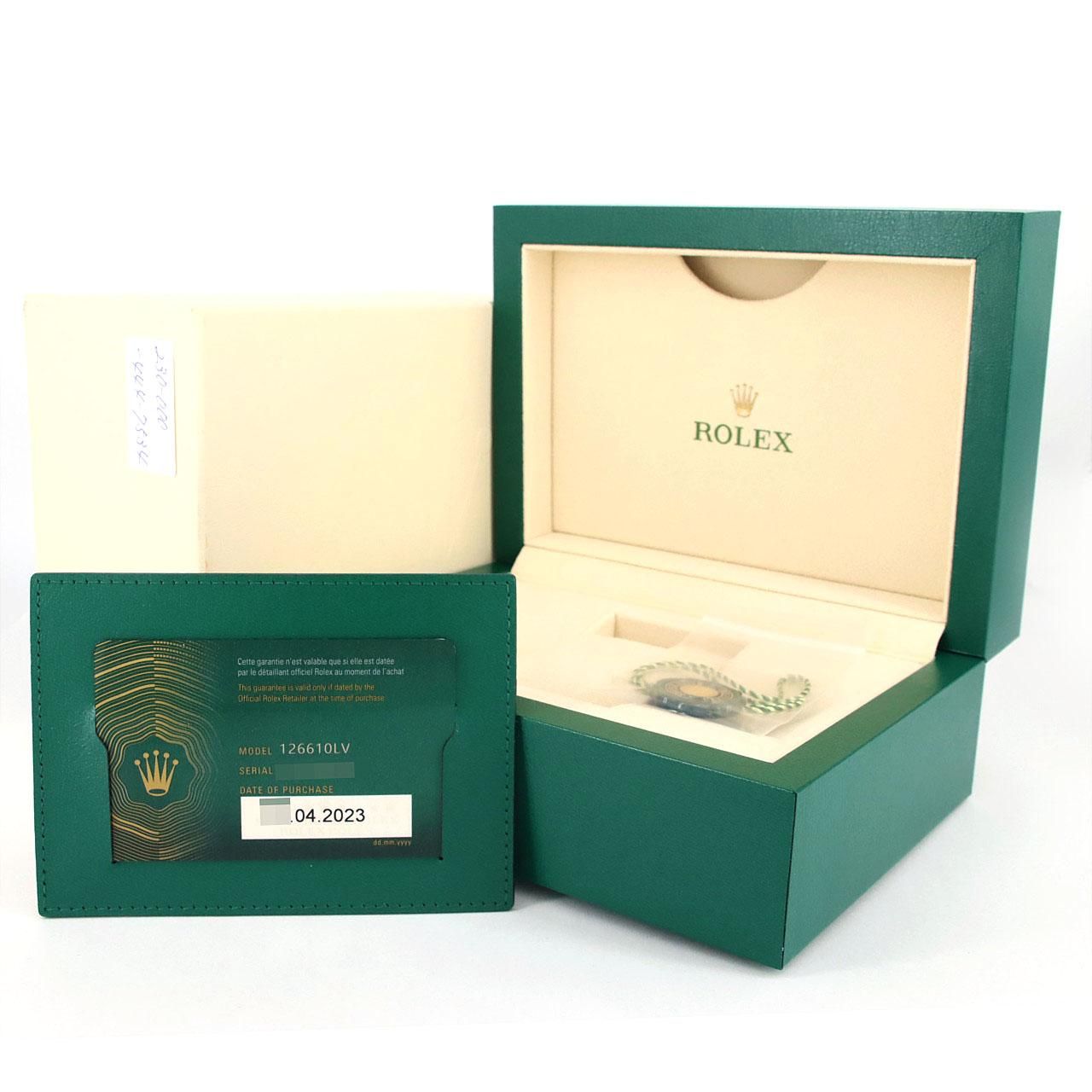 Rolex Automatic Winding Clock 126610Lv Ss