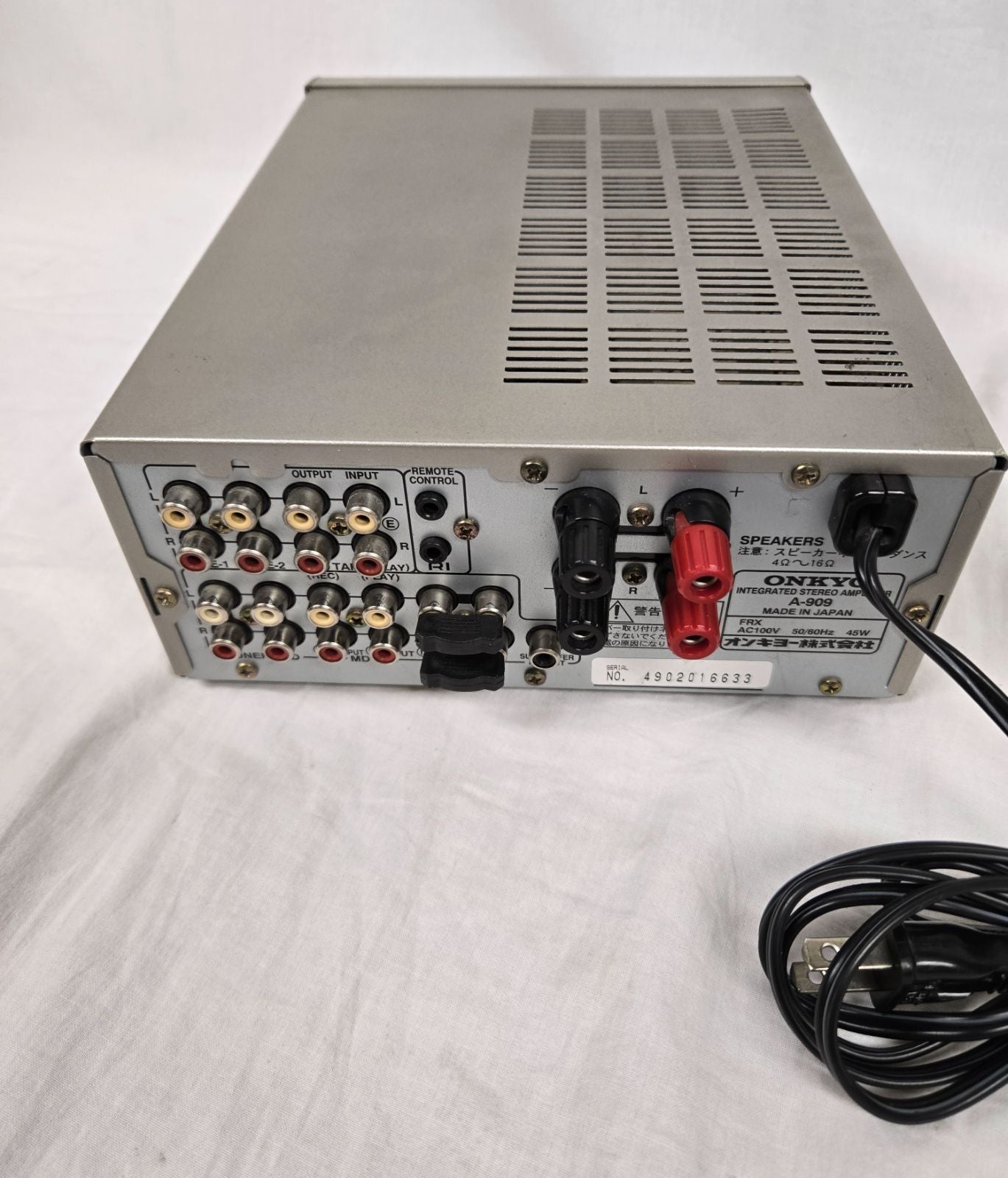 Premium Amplifier Onkyo A-909