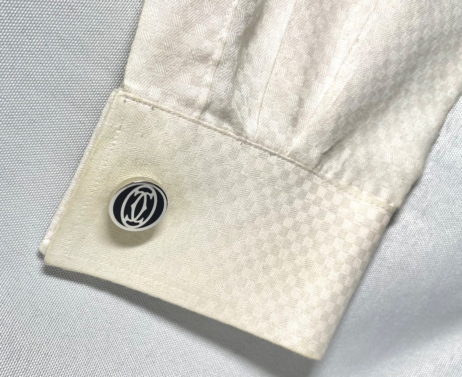 Cartier Cufflinks C Sv925&