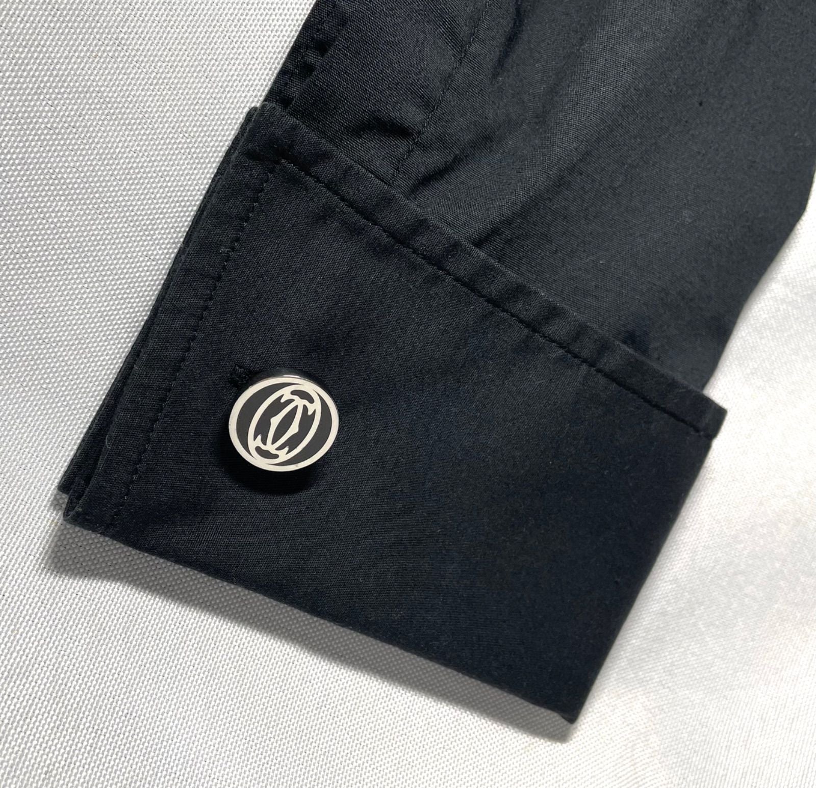 Cartier Cufflinks C Sv925&