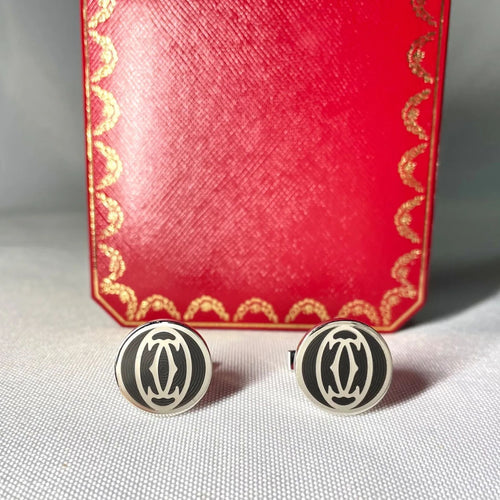 Cartier Cufflinks C Sv925&
