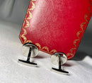 Cartier Cufflinks C Sv925&