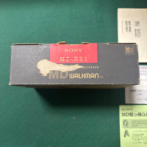 Sony Portable Md Player Mz-R91