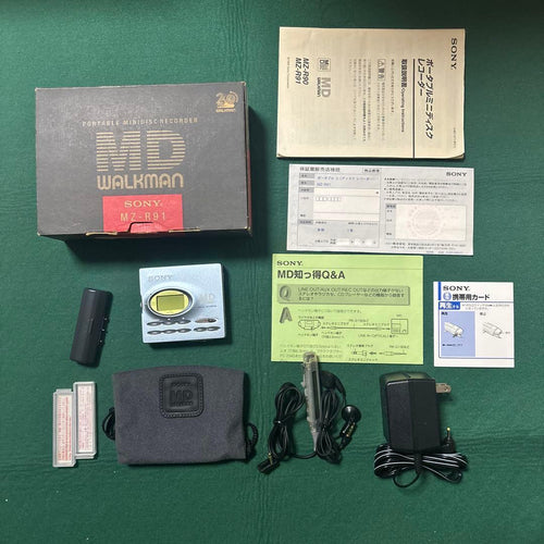 Sony Portable Md Player Mz-R91