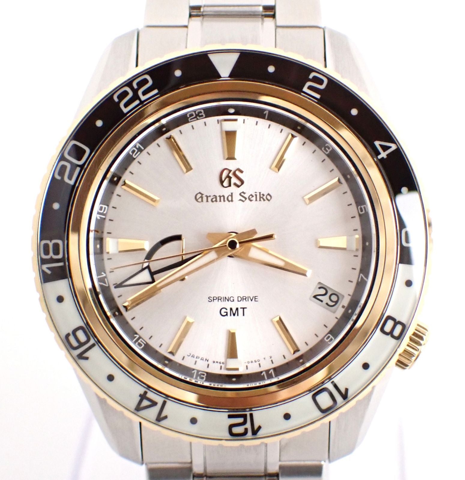 Grand Seiko Automatic Winding Clock Gmt Sbge262 Yg/Ss At 2020 Gs 30