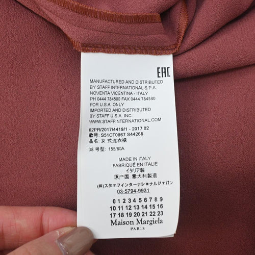 Maison Margiela Long-Sleeve Three-Quarter-Sleeve A1706