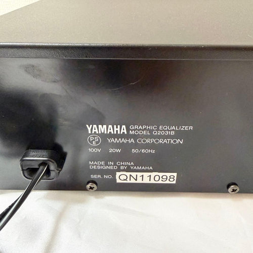 Yamaha Equalizers Q2031B