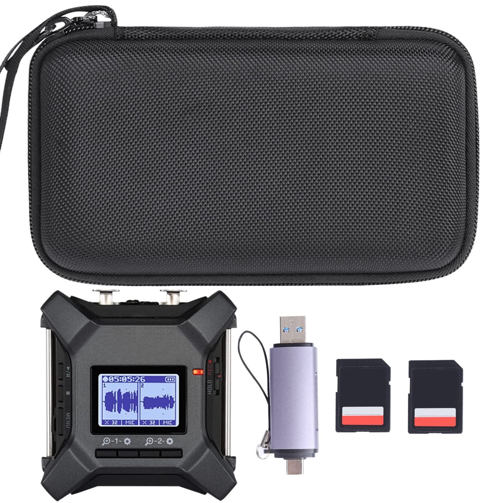 Case Co2Crea Zoom F3 Recorder