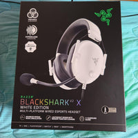 Razer Wired Headsets Blackshark V2 X White Edition