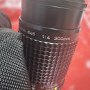 Pentax Zoom Lenses Pentax-A 645 1:4