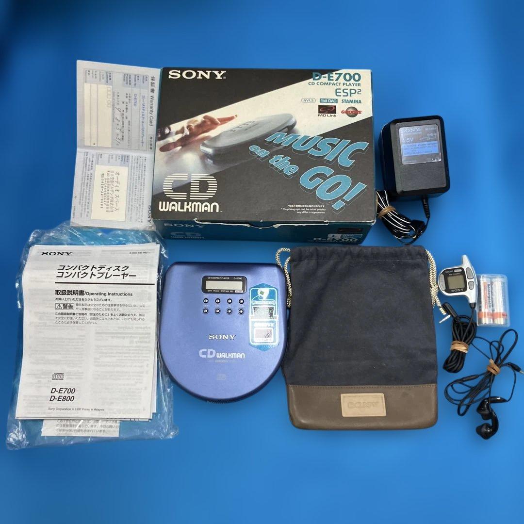 Sony Portable Cd Player D-E700