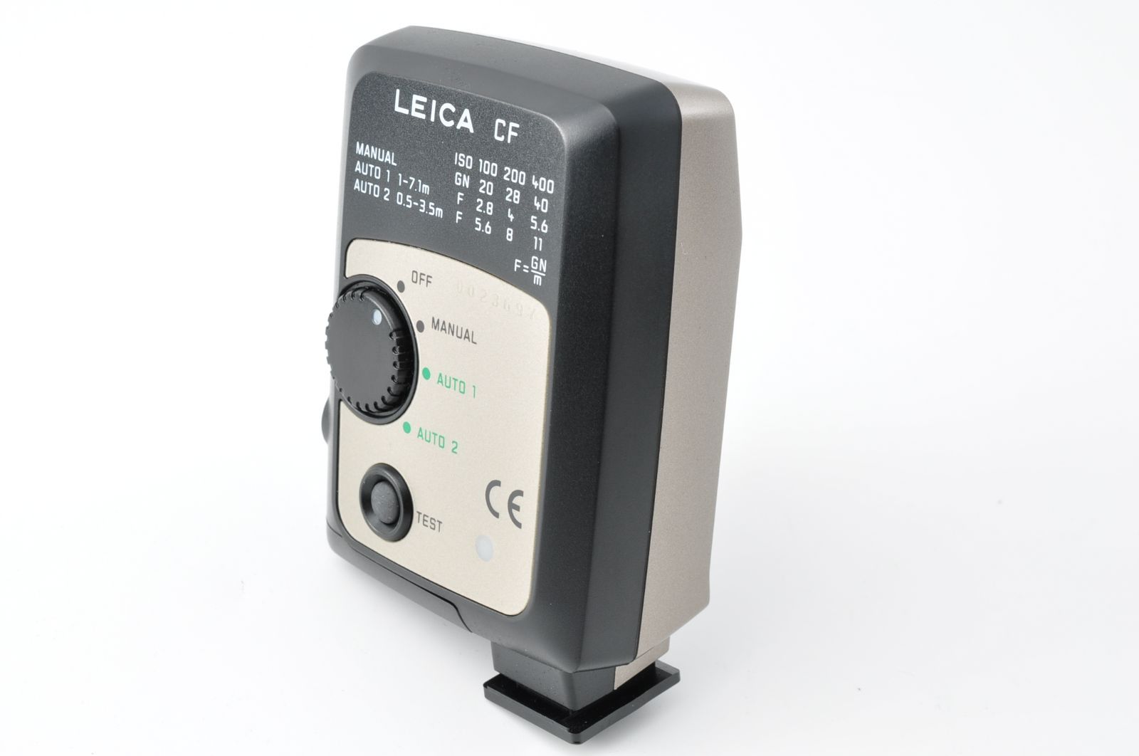 Leica Strobe Cf Flash Shoe Mount 18541 For Minilux Zoom #V983