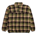 Fleece Jacket Bore Gx1000 Sherpa Green Plaid