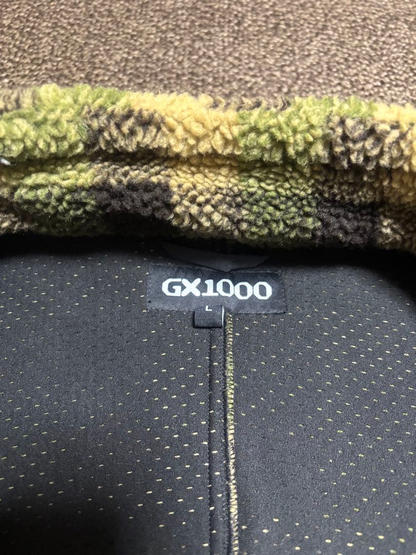 Fleece Jacket Bore Gx1000 Sherpa Green Plaid