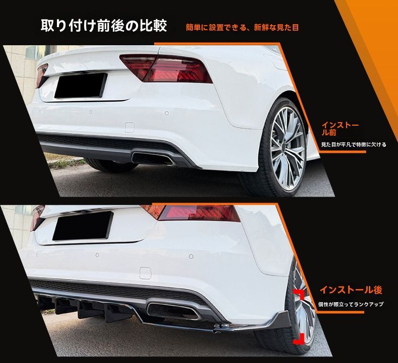 Exterior Aero A7 C7 S Line 2015 2017 Abs