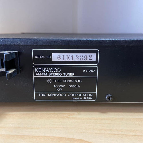 Other Kenwood Kt-747