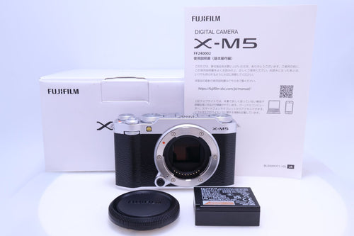 Fujifilm Mirrorless Interchangeable Lips 228 X-M5 F X-M5-S (Silver)(