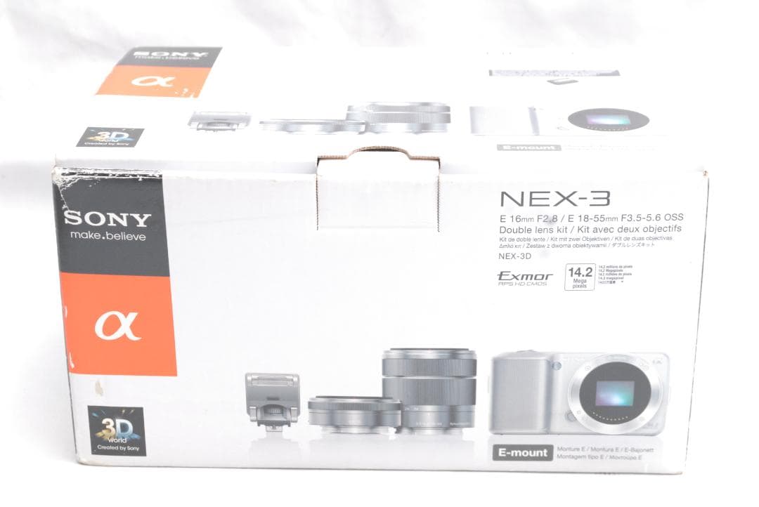 Sony Mirrorless Interchangeable Lens Cameras Nex-3/E 3.5-5.6 18-55Mm
