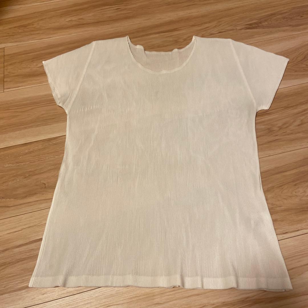 Pleats Please Short-Sleeve Issey Miyake T Mist