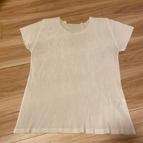 Pleats Please Short-Sleeve Issey Miyake T Mist