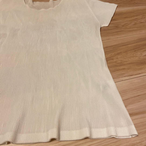 Pleats Please Short-Sleeve Issey Miyake T Mist